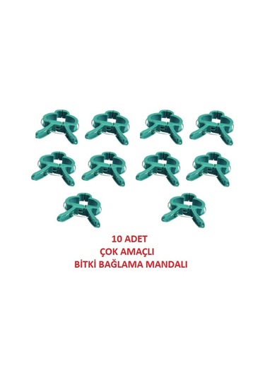 Gardenar Çok Amaçlı Bitki Bağlama Mandalı 3203 10 Adet