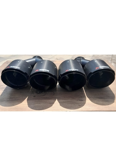 AKRAPOVİÇ 100 MM ÇİFTLİ SAĞ SOL TAKIM (2 ADET ÇİFTLİ)