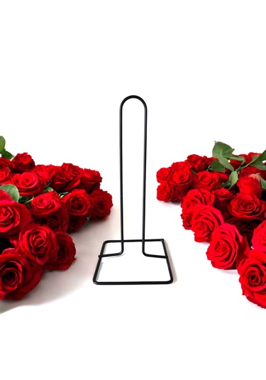 Havlu Peçetelik , Siyah Renk Rulo Peçetelik , Metal Masa Tezgah