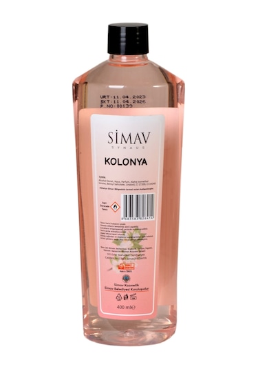 Simav Synaus Termal Sulu Kolonya Seti 5'li 400  ML