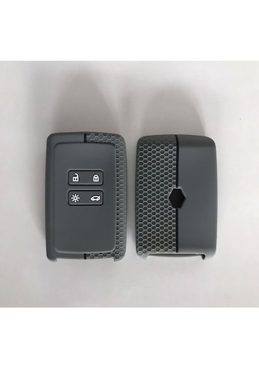 Lüx Renault Uyumlu Clio Uyumlu E-tech Austral Megane E-tech 4 Anahtar Koruma Kılıfı Petek Desenli