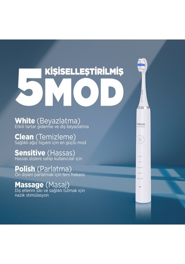 Fabcio Mysmile Sonic Plus Şarjlı Diş Fırçası
