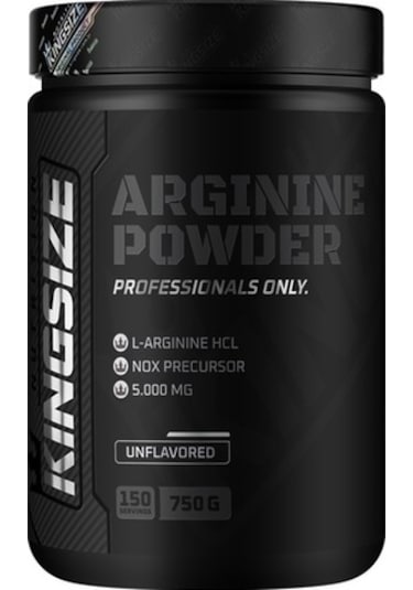 Kingsize Nutrition Arginine Powder 750 Gr
