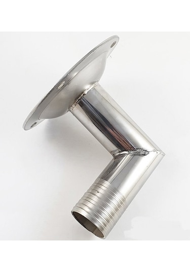 Paslanmaz Yer Süzgeci, 90' Çıkışlı Yer Sifonu 32 MM