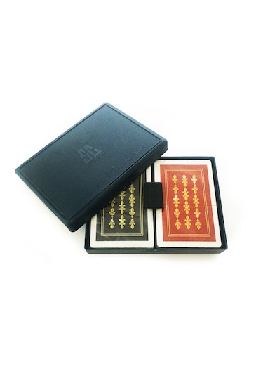 Star Oyun Star A/30 Plastik Desenli Iskambil Oyun Kağıdı Takımı 2'Li A-K-Q-J 7698682371824