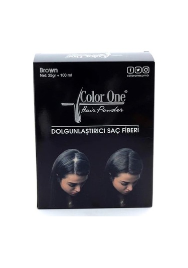 Saç Pudrası - Color One Hair Powder Brown 8681695317202