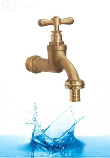 Qniay Qnitema Izmir Musluğu Sarı Pervane Rekorlu Bahçe  Musluğu1/2