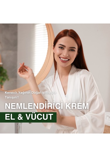 Kenevir Tohumu Yağı Nemlendirici Krem 100ml