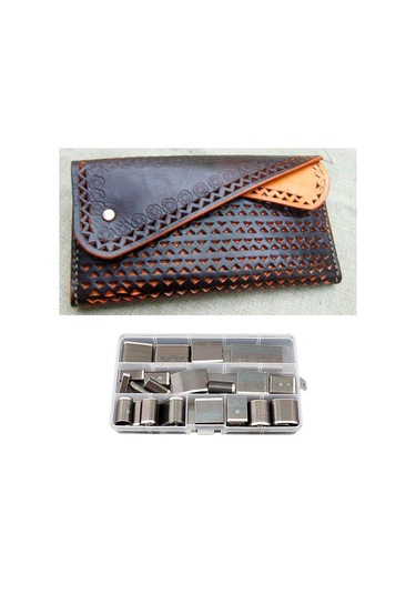 Suntek 24/39 Şekil Tarzı Delik Içi Boş Kesici Yumruk Seti Dıy