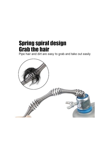 Ganzhoushop Tuvalet Temizleme Piston Mutfak Metre Lavabo Kanalizasyon El Drenaj Borusu Banyo Araştırmak Araçları Açıcı 5/7/10 10m Rq