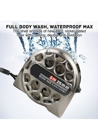 Dancemonkey 7.5m 25mm İçi Boş Çelik Mezura, Paslanmaz Cetvel Diğer