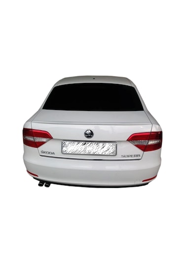 Skoda Superb Anatomik Spoiler 2013-2015 Model Arası Boyalı