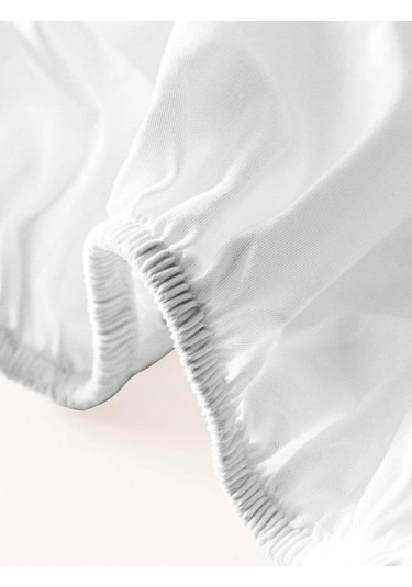 Totem Ranforce Pamuklu Gri Yastık Kılıflı Lastikli Çarşaf Takımı