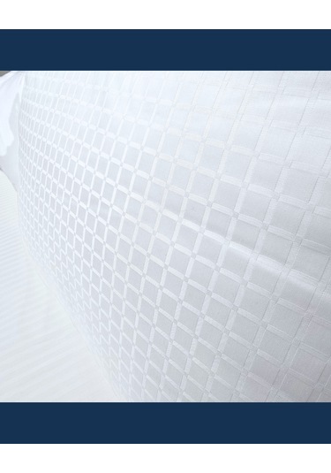 Solivane Otel Tipi Lüks Yastık Elit Cotton Nano Yastık 1300gr 230tc Queen Size 60x80 Beyaz-1
