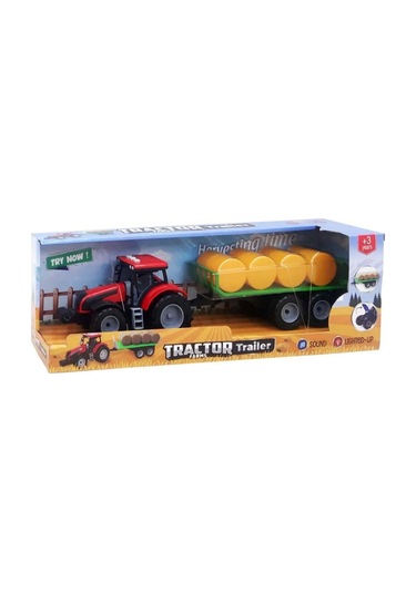 Ayatoys Oyuncak Pilli Balyalı Traktör 40289