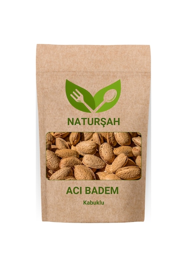 Naturşah Kabuklu Acı Badem Bitter Almond 250 G