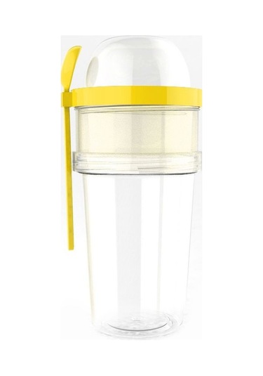 Zweikell Capsularge Sarı Bpa İçermez Atıştırmalık Kabı 750 ML Çok Renkli