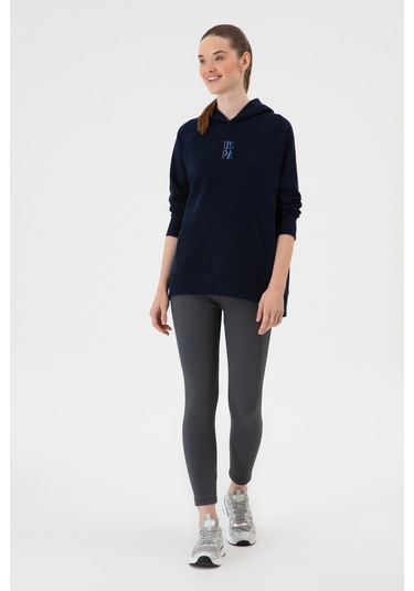 U.s. Polo Assn. Kadın Lacivert Sweatshirt 50313611-vr033 Lacivert