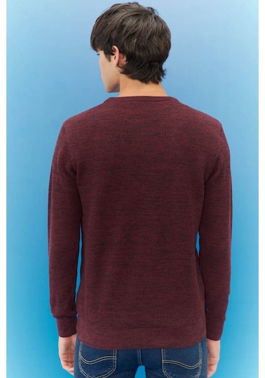 Lee Erkek Kazak Bordo L212149810 L212149 Regular 24kmc8000074 Mc80058 Bordo