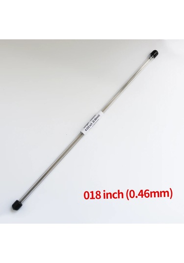 10 Adet/paket 35mm Diş Paslanmaz Çelik Ss Ortodonti Düz Yuvarlak Dikdörtgen Kemer Tel Kahverengi