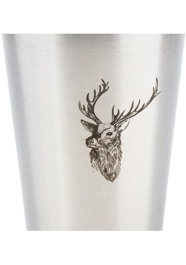 Suntek Bar Bira İçme Geyik Deseni Için Paslanmaz Çelik 500ml Geyik Deseni