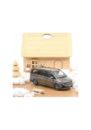 Norev 183873 1/18 Mercedes-benz V-class Amg-line 2018 Indiyum Grey