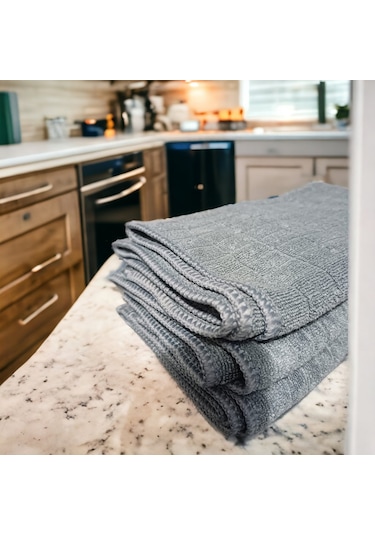 Misclean Mikrofiber Mutfak Temizlik Bezi 40 x 40 3 Adet