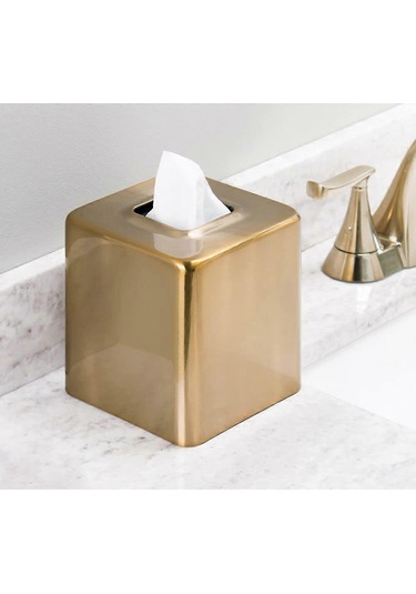 2025 Uygun Metal Kare Mendil Kutusu Modern Mendil Tutucu