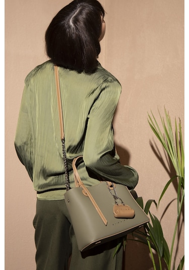Sisley Kadın El Çantası Sly 149 Yeşil