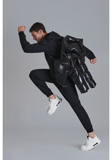 Lufian Erkek Darel Eşofman Altı 112050053 Siyah Siyah