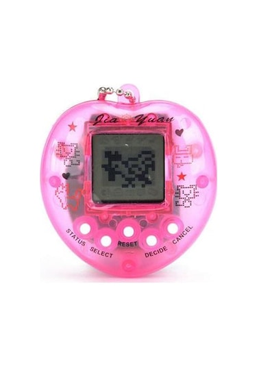 Nostaljik Kalp Sevimli Sanal Bebek Şeker Pembe