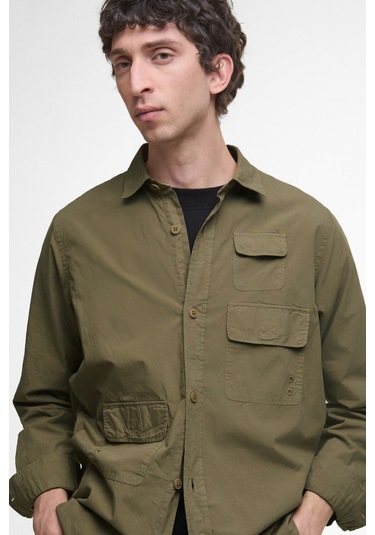 Barbour Morwick Os Gömlek Kh11 British Khaki Haki