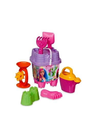 Dede 01576 Barbie Büyük Kale Kova Set