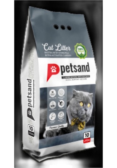 Aktif Karbon Kedi Kumu 10 Lt