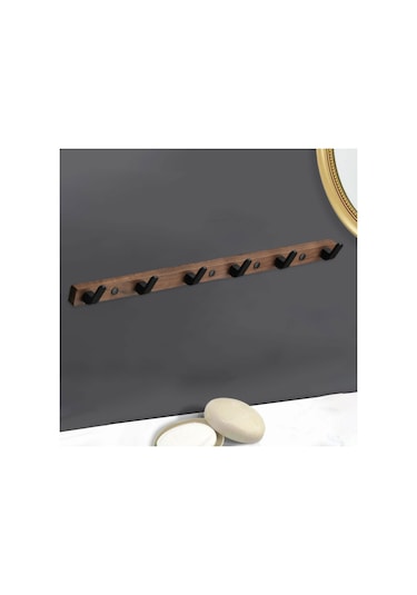 Suntek Askılık Duvara Monte Duvar Kancaları Şapka Askısı 6 Kanca