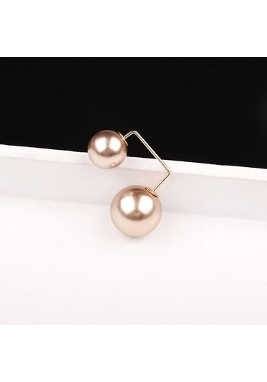 Sabit Elbise Broş Pin Simülasyon Inci Eşarp Şal Klip Toka Kazak Kol Düğmesi Broş Bayanlar Takı Altın