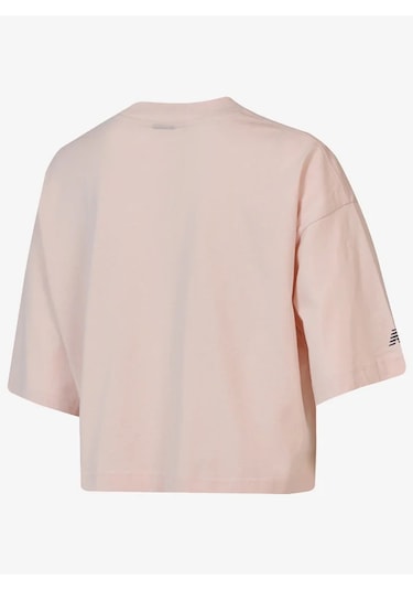 New Balance New Balence Wnt1639-soı Lifestyle Kadın T-shirt Pembe