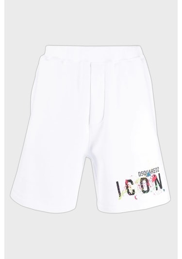 Dsquared2 Erkek Short S79Mu0038 S25516 100 Beyaz