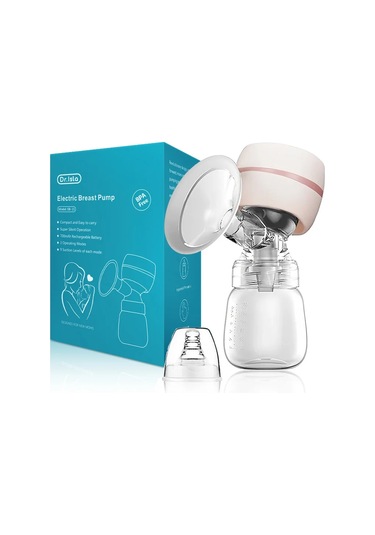 Dr.isla Otomatik Elektrikli Göğüs Pompası Usb Şarj Edilebilir Taşınabilir Göğüs Pembe