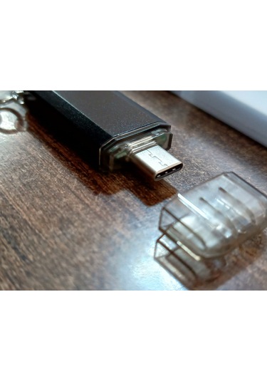 32gb 2'si 1 Arada Type-c & Usb Flash Bellek Otg Anahtarlık Model 32 GB