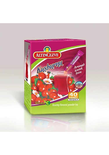 Altıncezve Kuşburnu Aromalı Tek İçimlik İçecek Tozu 40 x 1.5 G