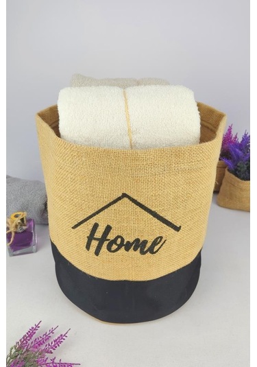 Digithome Hasır Çok Amaçlı Düzenleyici Organizer Yuvarlak Saksılık Siyah - Cly-j1024