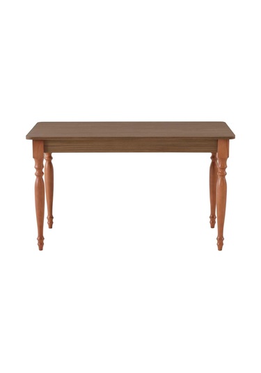 Öktem Sabit Mutfak Masası 75x130 Cm Kahve