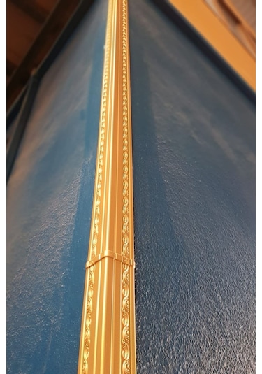 Decogold Yeni 4 100 Cm Köşe Profili Çıtası Gümüş