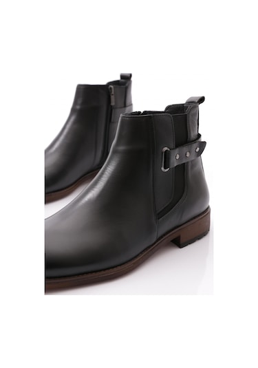 Dgn 8706 Erkek Klasik Bot 8706-1219-R2259 Siyah