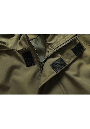 Sımıcg Erkek Gündelik Kapüşonlu Ceket Siyah