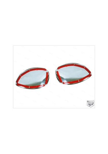 Citroen C3 Krom Ayna Kapağı 2 Prç. 2002-2009 P. Çelik