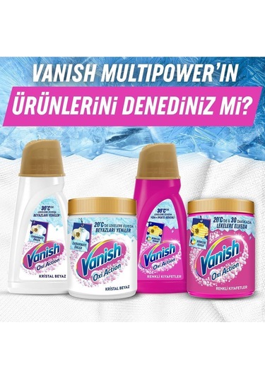 Vanish Oxi Action Çok Amaçlı Halı, Koltuk Ve Evcil Hayvan Leke Çıkarıcı Sprey 500 Ml
