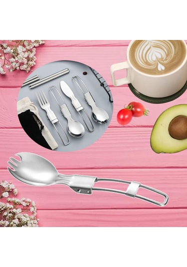 Homyl Açık Katlanır Sofra Takımları Salata-kaşığı Salata Kaşığı