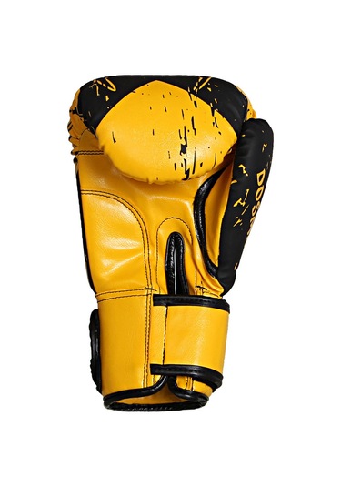 Dosmai Lykia Boks Eldiveni Boks Dişlik Boks Bandaj Seti Sarı 10oz Sarı